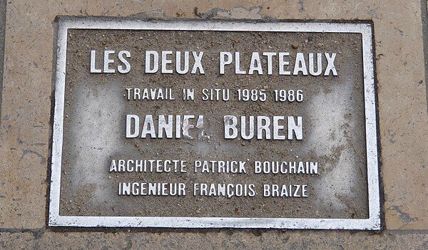 la plaque daniel B les deux plateaux