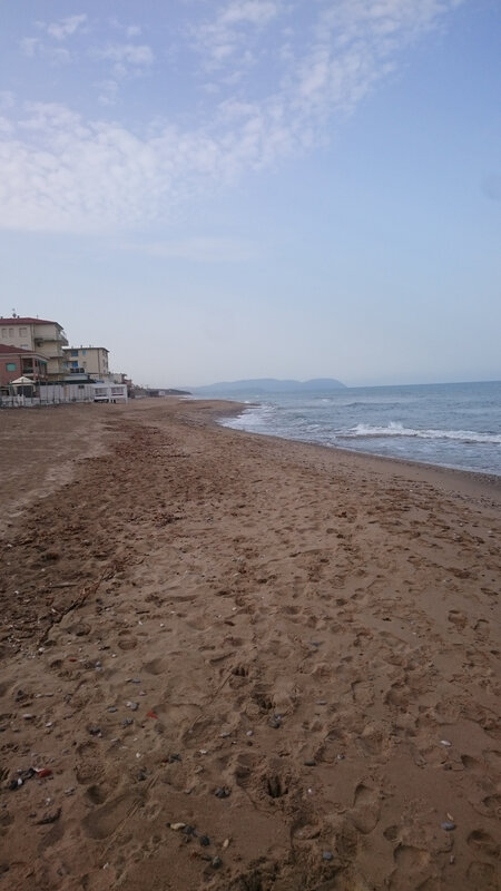 Immense plage à San Vincenzo 