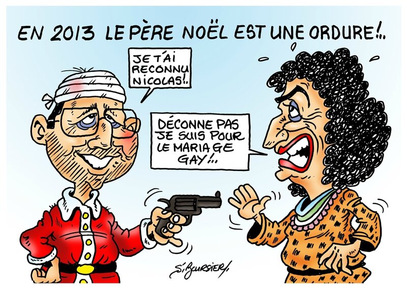 pere noel ordure coul web