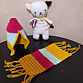 #Crochet : Créez vos <b>animaux</b> Amigurumi #25 Le chat lecteur