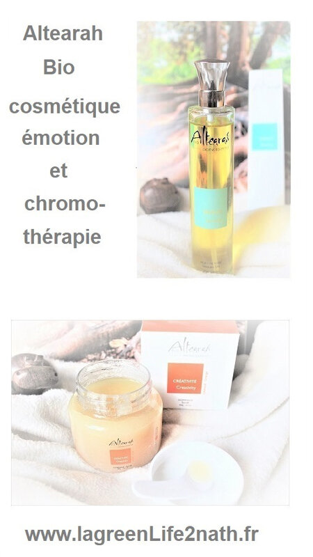 Altearah Bio, cosmétique émotion et chromothérapie