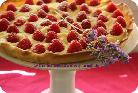 Tarte au citron, au mascarpone, framboise et lavande recettes Tarte au citron et au mascarpone dUguette TM31