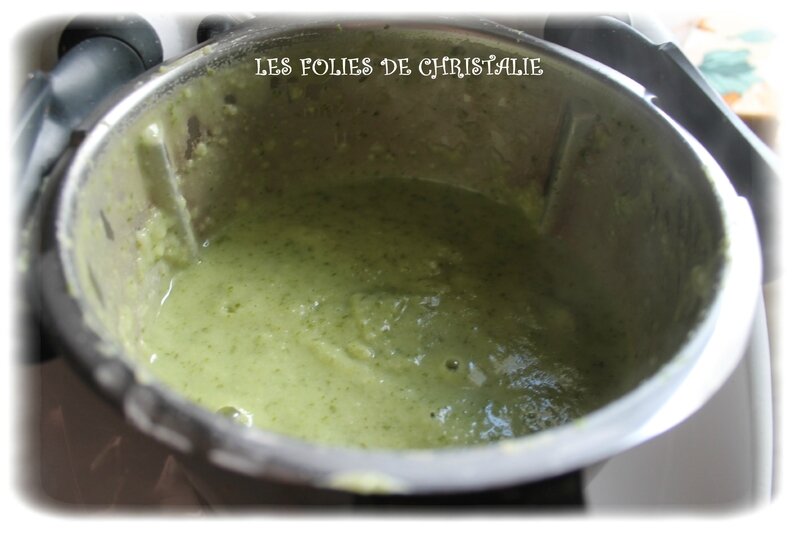 Purée fanes de radis 6