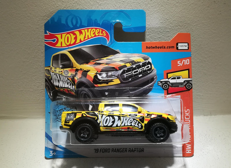 Ford Ranger Raptor de 2019 (Hotwheels)