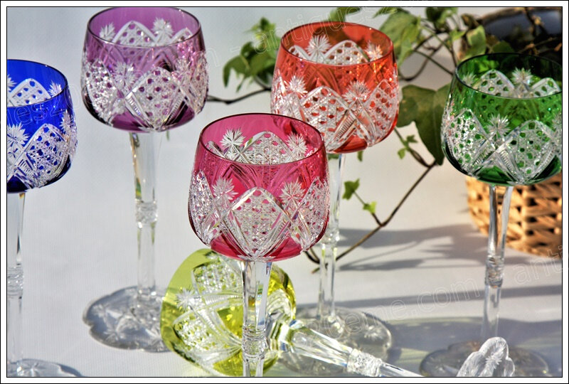 Service verres cristal Baccarat Elbeuf