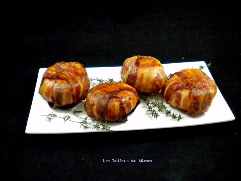 Petits gâteaux de pommes de terre au lard fumé 6