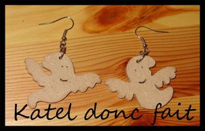 Halloween2012 boucles d'oreille