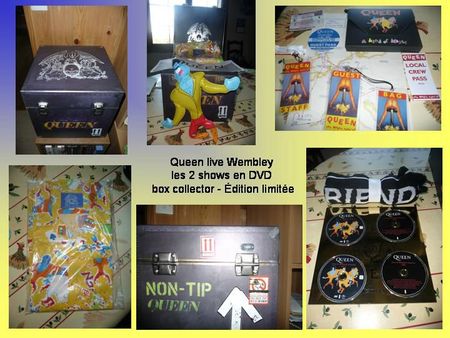 queen dvd wembley box collector 2011