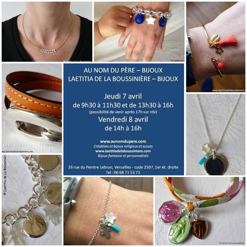 Invitation pour la vente à Versailles