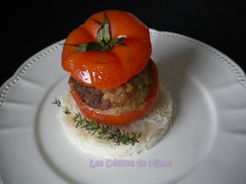 Tomates farcies à la viande 4