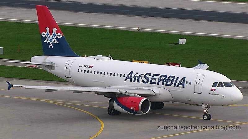 Airbus A319-132 (YU-APA) Air Serbia