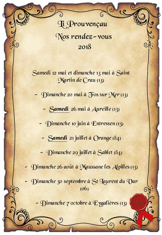 affiches sorties 2018