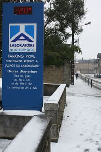 Avranches laboratoire Ambio neige
