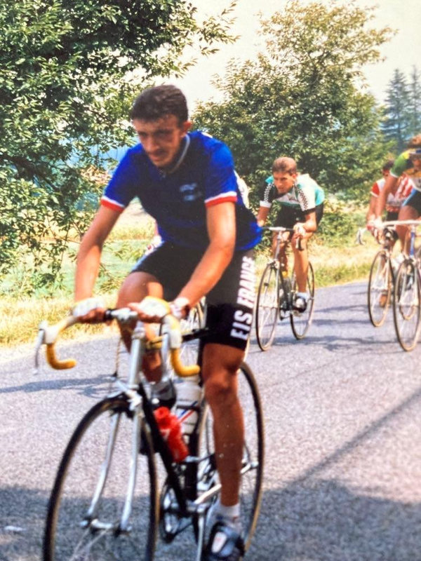 1988 Tour du Périgord avec le maillot de l'EIS