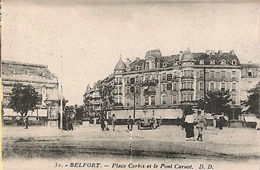 Belfort CPA Lion Souvenir Avec dépliant photos R3-2