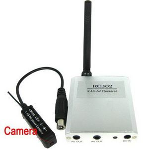 Wireless Surveillance Camera with COMS Sensors and Transmitter