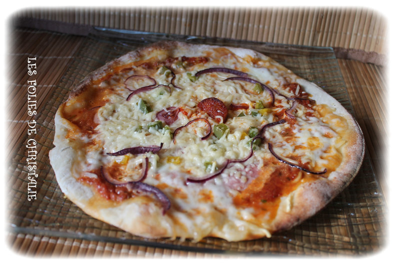 Pizza jambon poivron 5