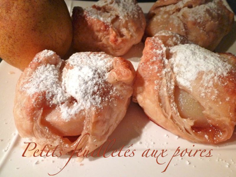 feuilletes poires