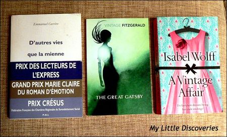 3 livres cadeau