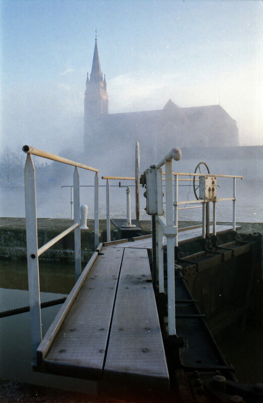 P 94 02 Sablé dans la brume en février 1994 10