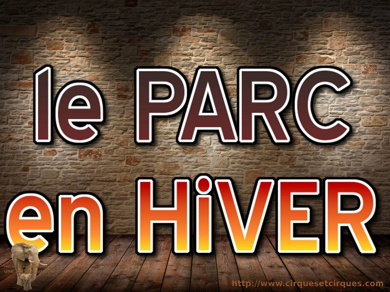 - LE PARC en HiVER