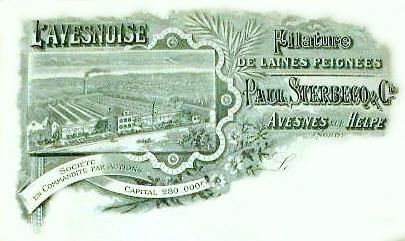 AVESNES-fILATURE Sterbecq 1897