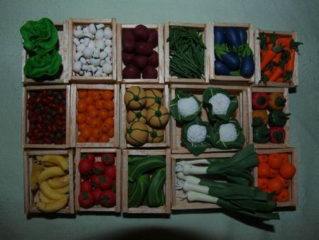 fruits et légumes miniatures 30 11 10