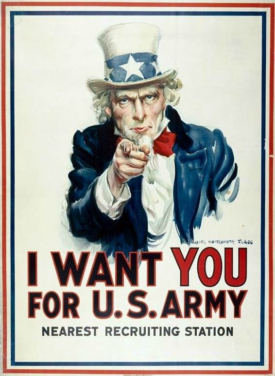 I want you for US Army