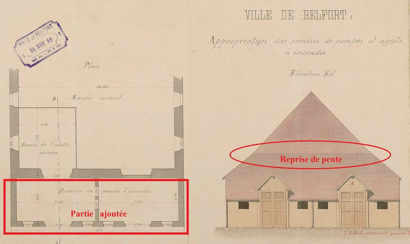 AMB Plan 2Fi-421 Bâtiment Manège modifié R