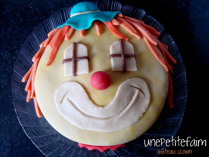 Gâteau clown