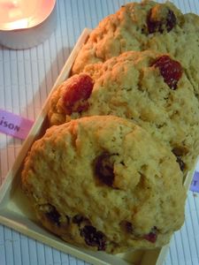 cookies flocons d'avoine cranberries (56)