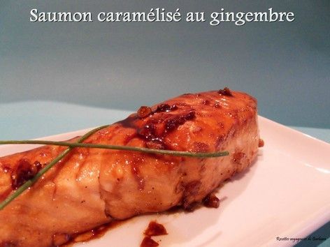 saumon caraméliséau gingembre1