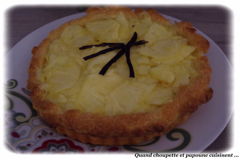 tarte fine à l'ananas, à la vanille parfumée et au gingembre-1881