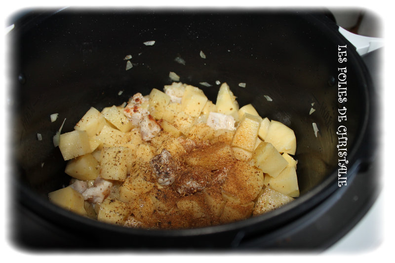 Poulet pommes sautées au cookéo 3