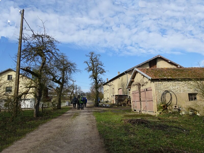 la traversée de Guinglange