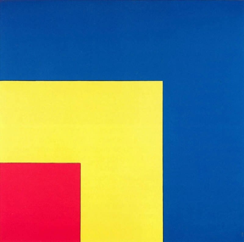 Ellsworth Kelly, Red, Yellow, Blue, 1963