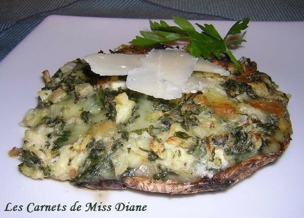 Champignons farcis