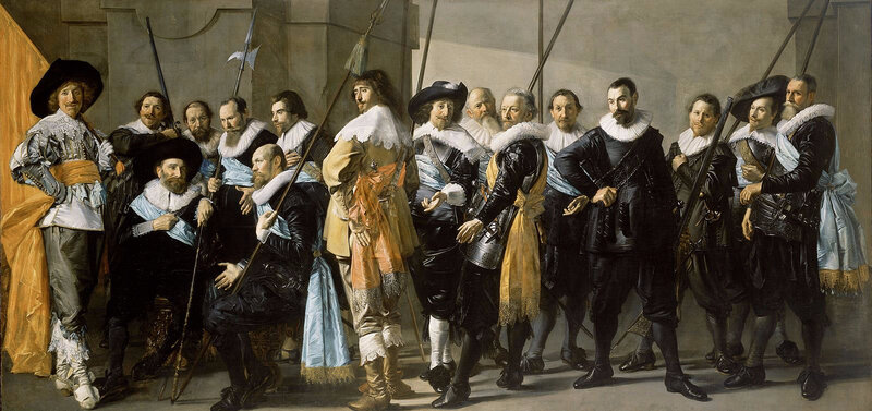 Frans_Hals,_ La Maigre compagnie, 1637
