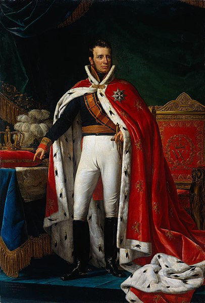 15: Guillaume Ier roi des Pays-Bas, Joseph Paelinck, 1819