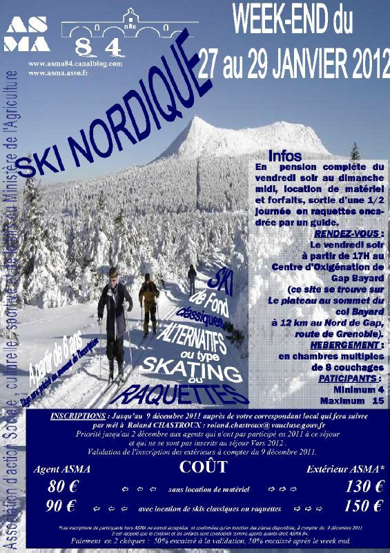 ski nordique 2012