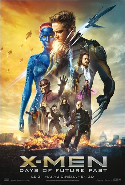 X Men Days of Future Past Affiche
