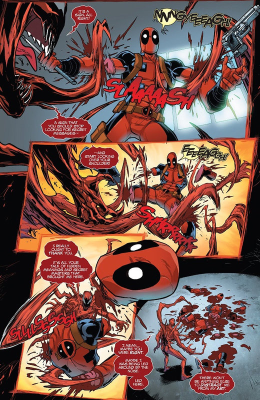 marvel dark deadpool vs carnage a