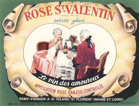Etiquette Vin Saint Valentin