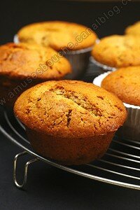recettes dessert Muffins au café et coeur de caramel