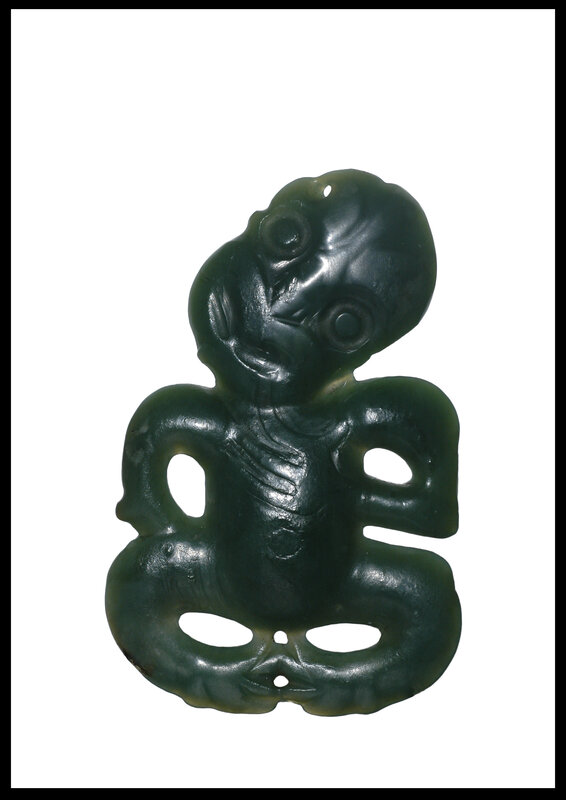 Pendentif Maori hei-tiki