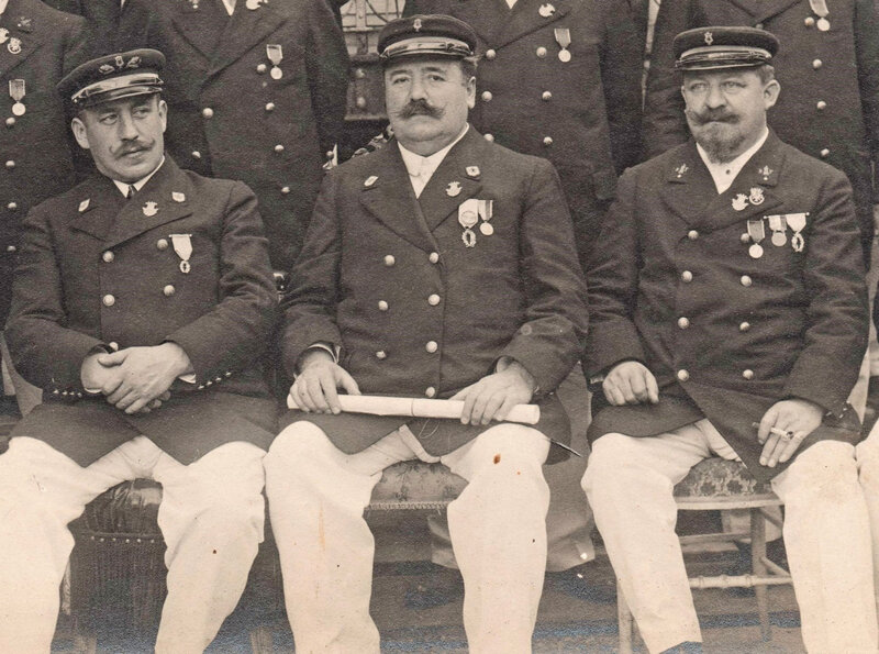 1913 08 17 Belfort CPhoto 3 Musiciens nommés