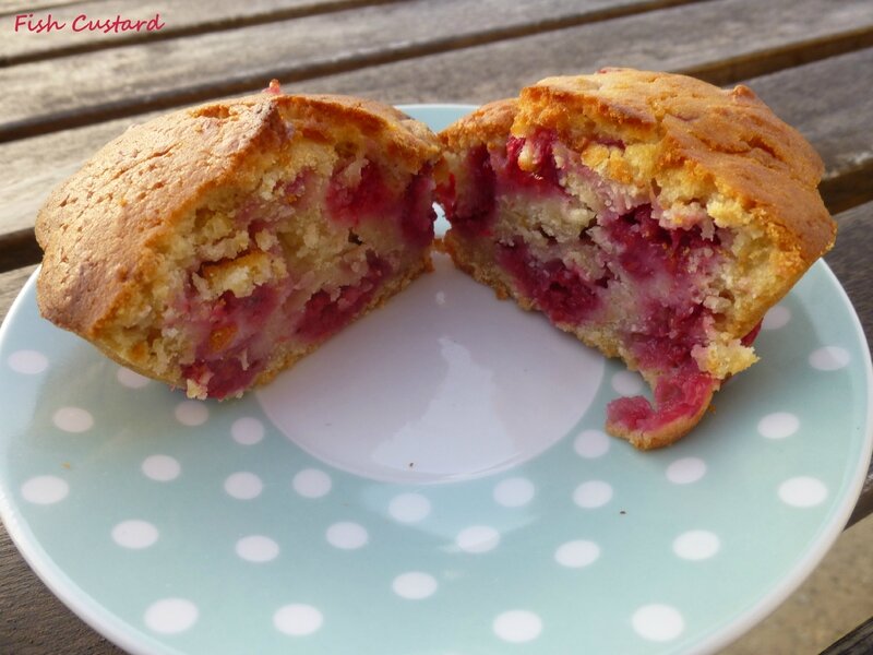 Muffins aux framboises et flocons d'avoine (22)