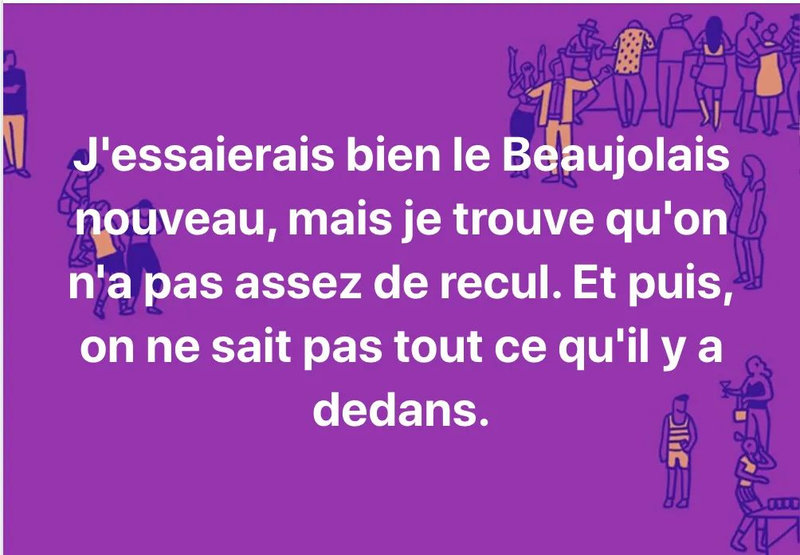 Beaujolais or not beaujolais