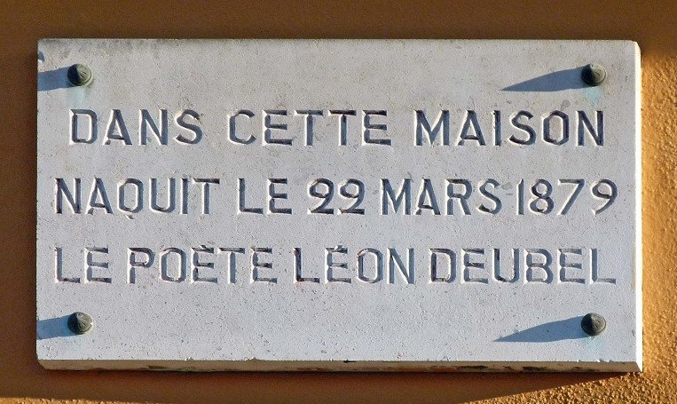 Plaque Deubel Fbg de France P1150205 (2)R