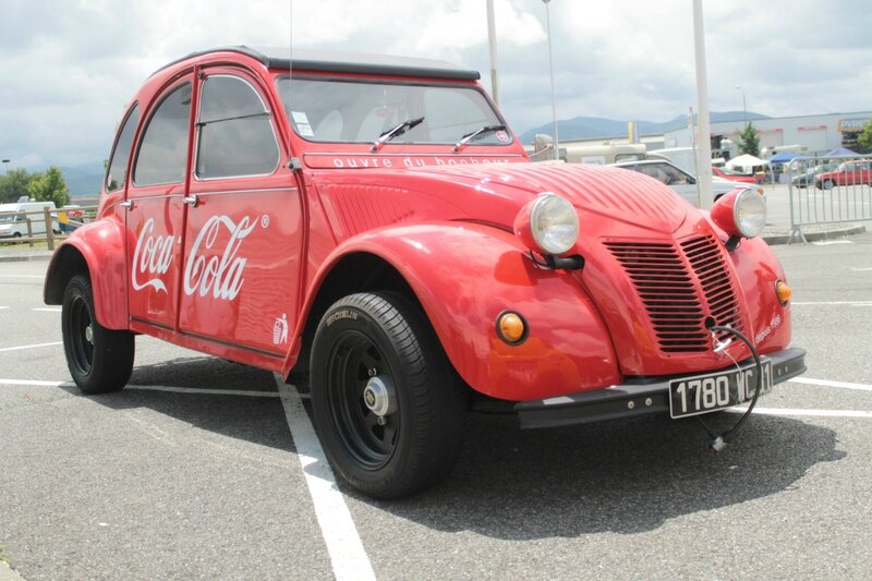 Citroën 2CV Coca Cola